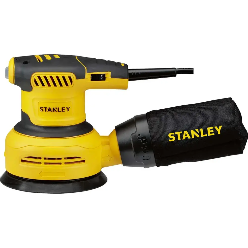 Lixadeira roto orbital 5” 300W 12.000OPM 127V Stanley — fotografia 2