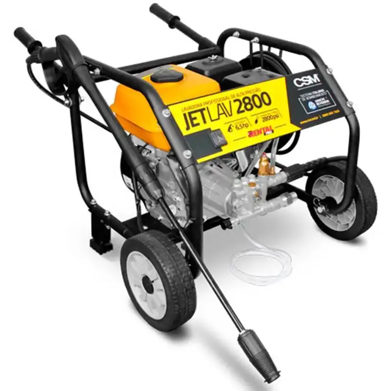 Lavadora à gasolina alta pressão 6.5HP 4T 196CC JETLAV2800 CSM