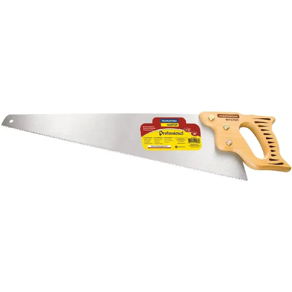 Serrote profissional 22 POL aço carbono 7 dentes por POL 43240022 Tramontina