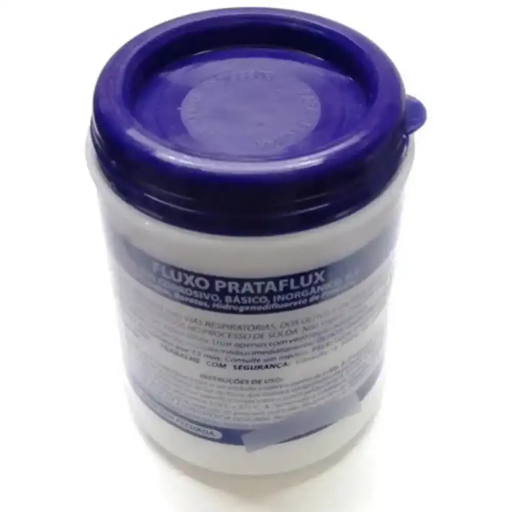 Fluxo prata para solda prataflux 250G PRATA250 Oxigen — fotografia 5
