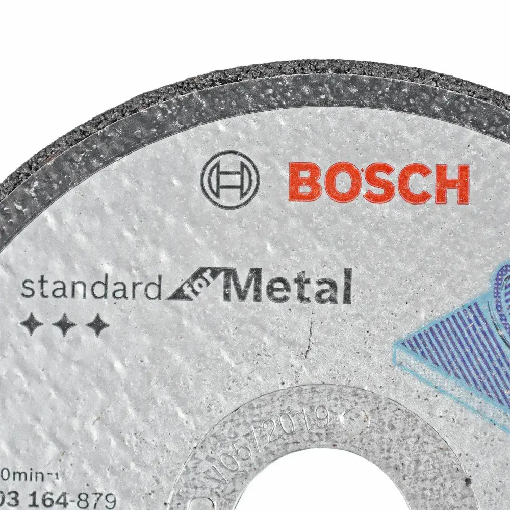 Disco abrasivo de corte e desbaste 4.1/2,5MM grão 30 Bosch — fotografia 10