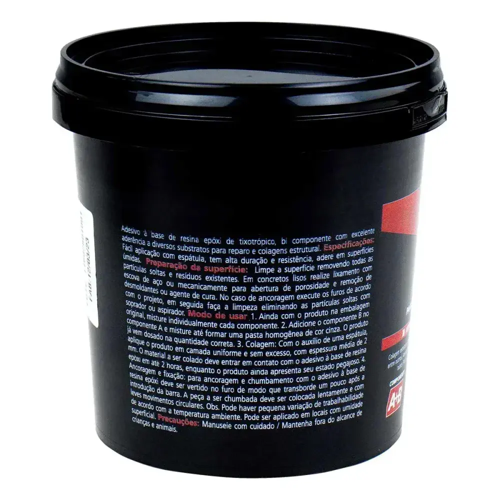 Adesivo epoxi tx para colagens e reparos 1KG Worker — fotografia 3