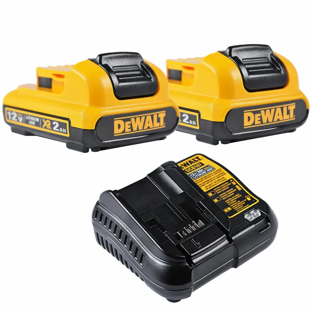 Parafusadeira furadeira impacto bateria 3/8” 12V bivolt Dewalt — fotografia 4