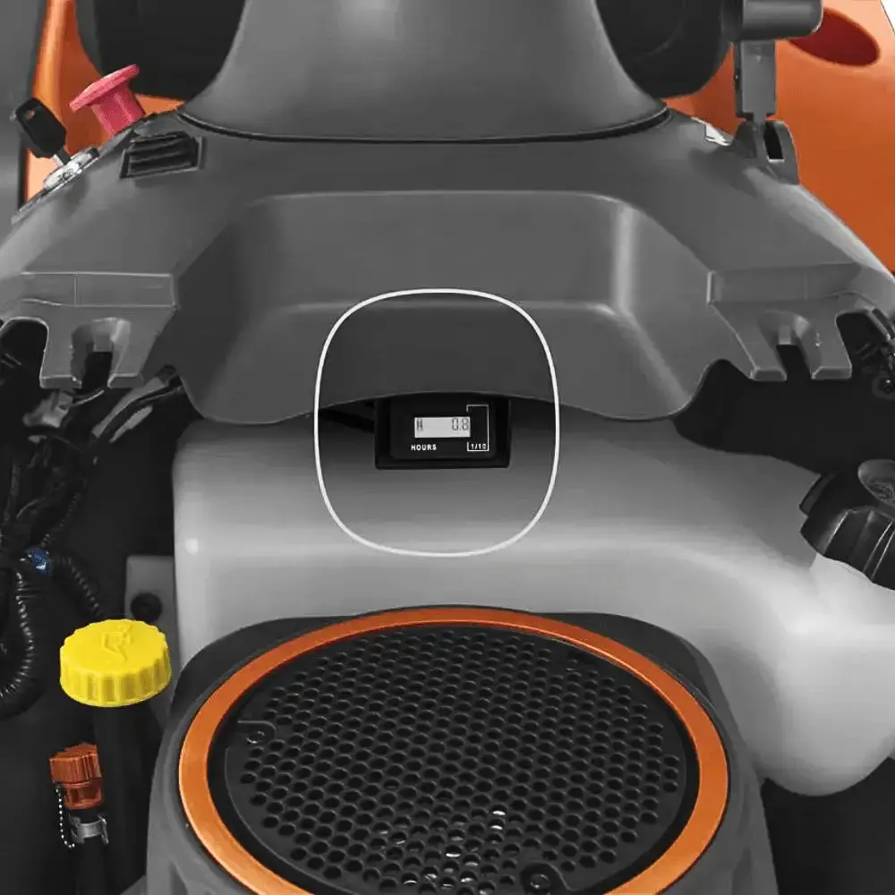 Trator cortador de grama gasolina 15 HP 4T TS 114 Husqvarna — fotografia 6