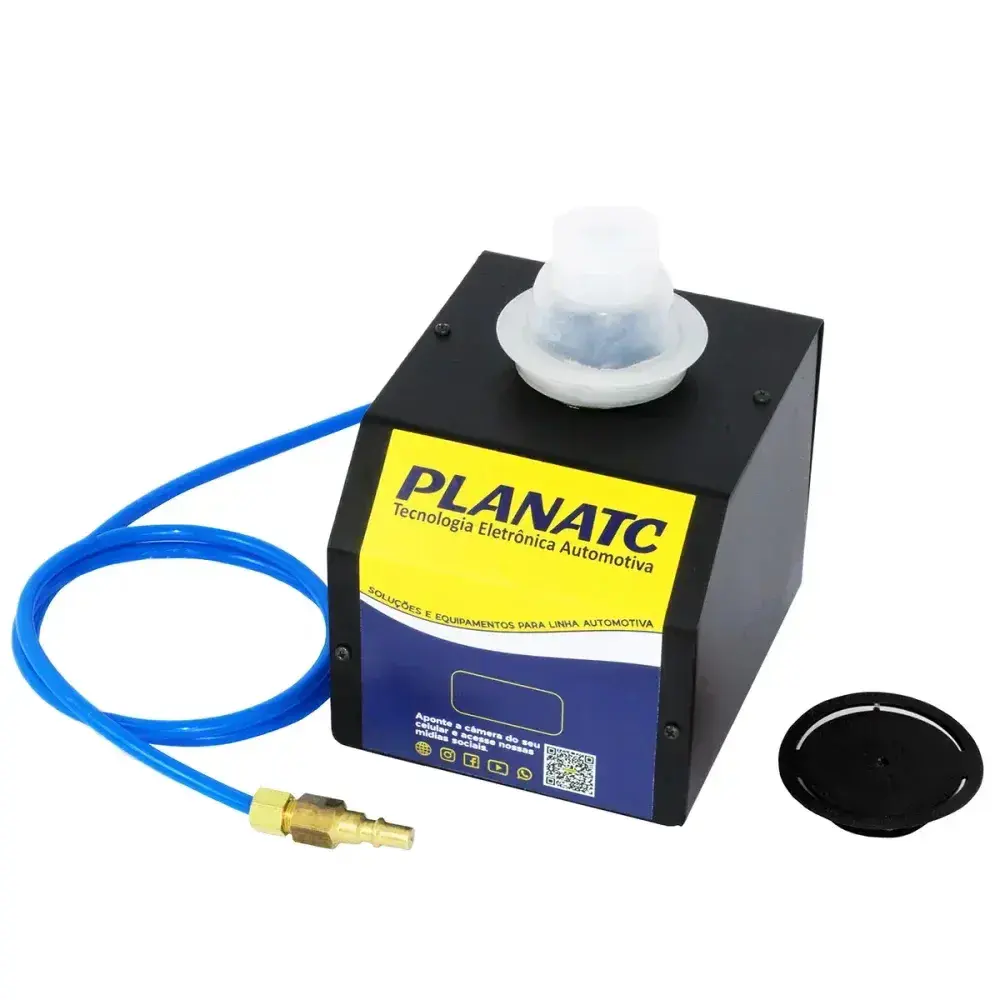 Máquina de limpeza de ar condicionado automotivo com frasco Planatc — fotografia 8