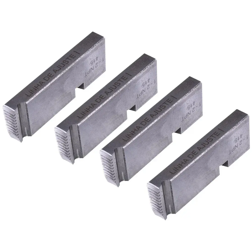 Jogo de cossinetes 1- 2 npt aço carbono p/ rosq. economy Rothenberger