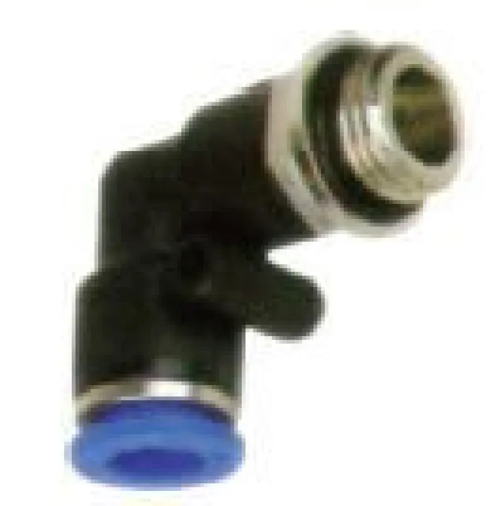 Conexão pneumática cotovelo rápida macho rosca 1/4 tubo 12MM bsp PL12G02 Conecfit