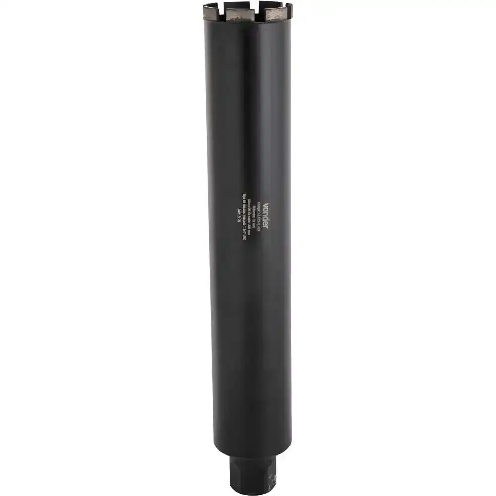 Coroa Diamantada 76mm x 450mm VONDER — fotografia 4