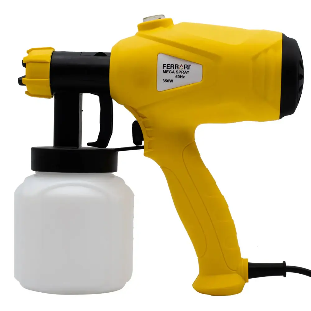 Pistola de pintura e pulverizadora elétrica 350W MS-350W Ferrari 110 V