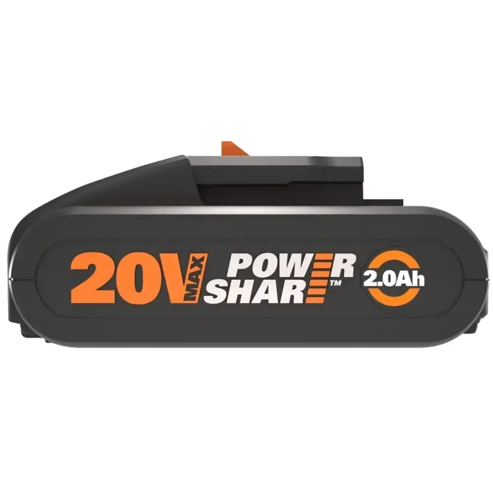 Carregador de bateria powershare bivolt 16-20V com bateria 20V 2,0AH worx Positec — fotografia 4
