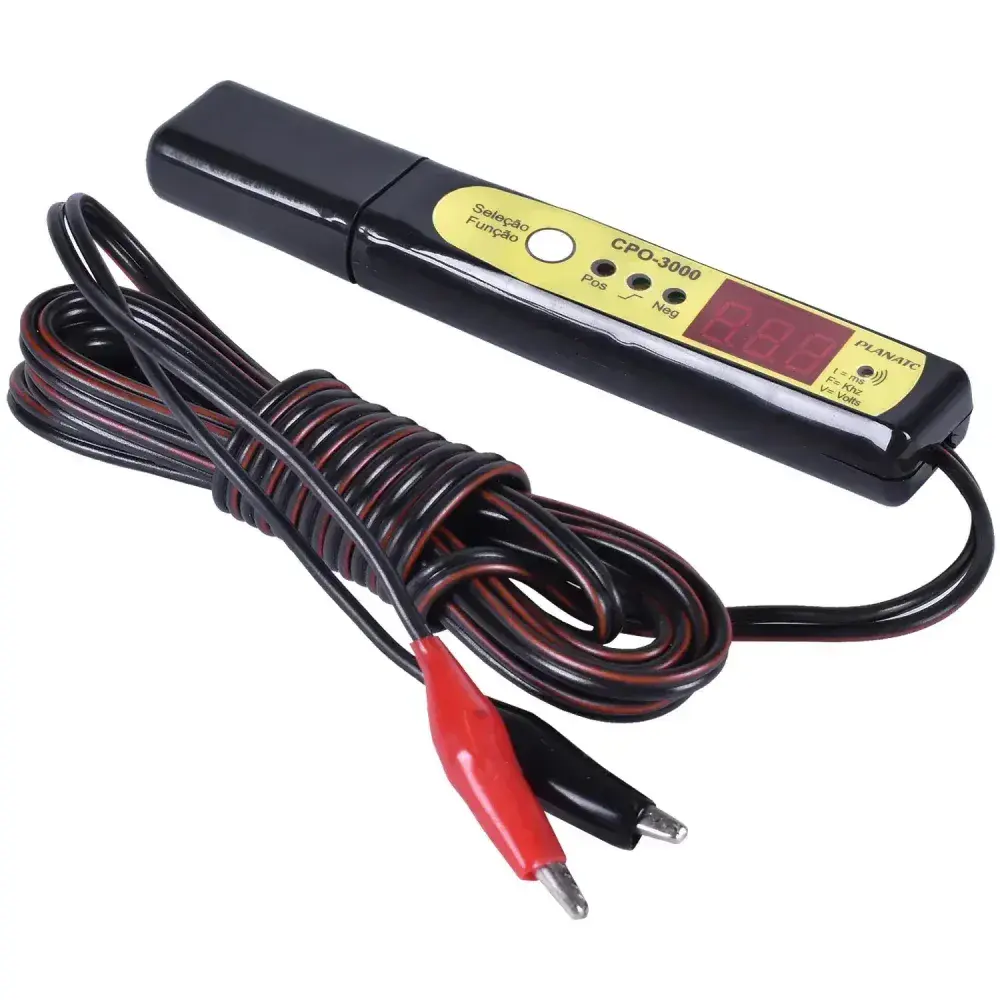 Caneta de polaridade com 2 leds modelo digital Planatc — fotografia 7