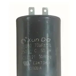 Capacitor 70UF para lavadoras de alta pressão 9.385-085.0 Karcher — fotografia 2