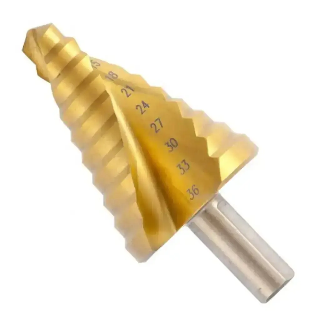 Broca escalonada de 9 à 36MM HSS espiral profissional MTX