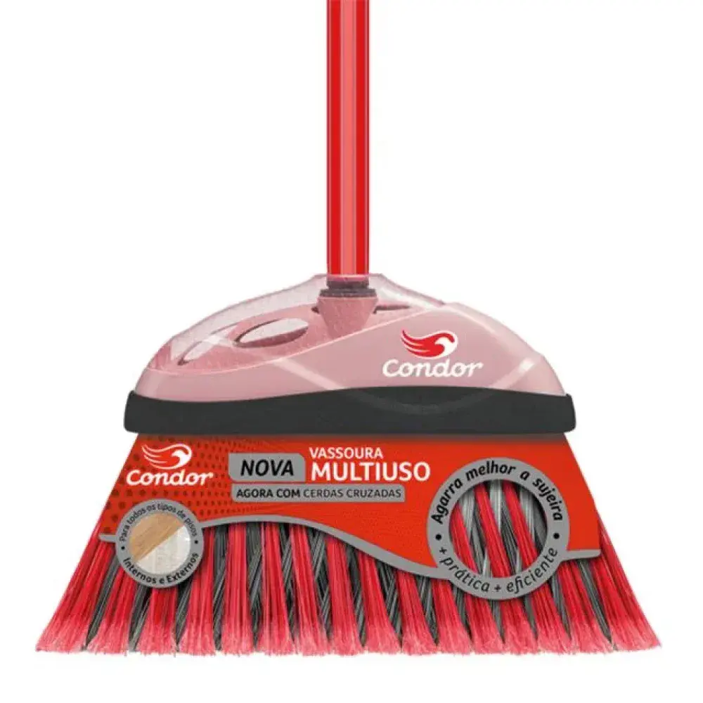 Vassoura domestica varre facil V-35 Condor