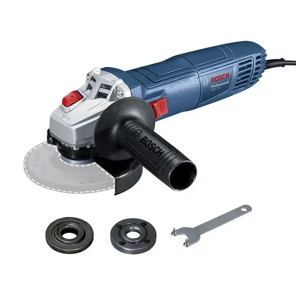 Esmerilhadeira angular 4.1/2POL 710W GWS 700 Bosch 220 V — fotografia 9