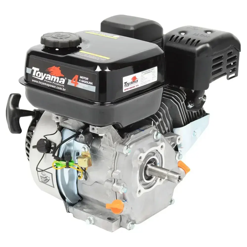 Motor a gasolina 7 hp multiuso 4 tempos ohv TE70 Toyama — fotografia 9