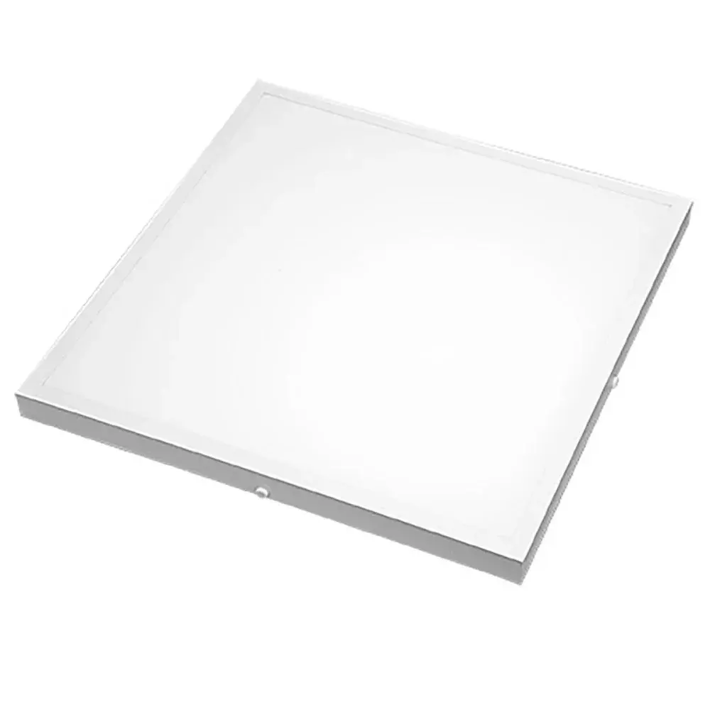 Painel led quadrado pro sobrepor branca 60X60 45W 3000K biv Taschibra — fotografia 2