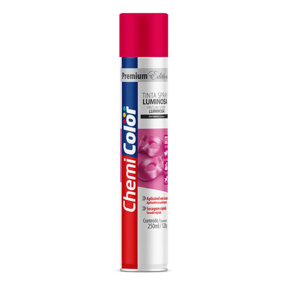 Tinta spray luminosa 250ML/120G magenta da Chemicolor