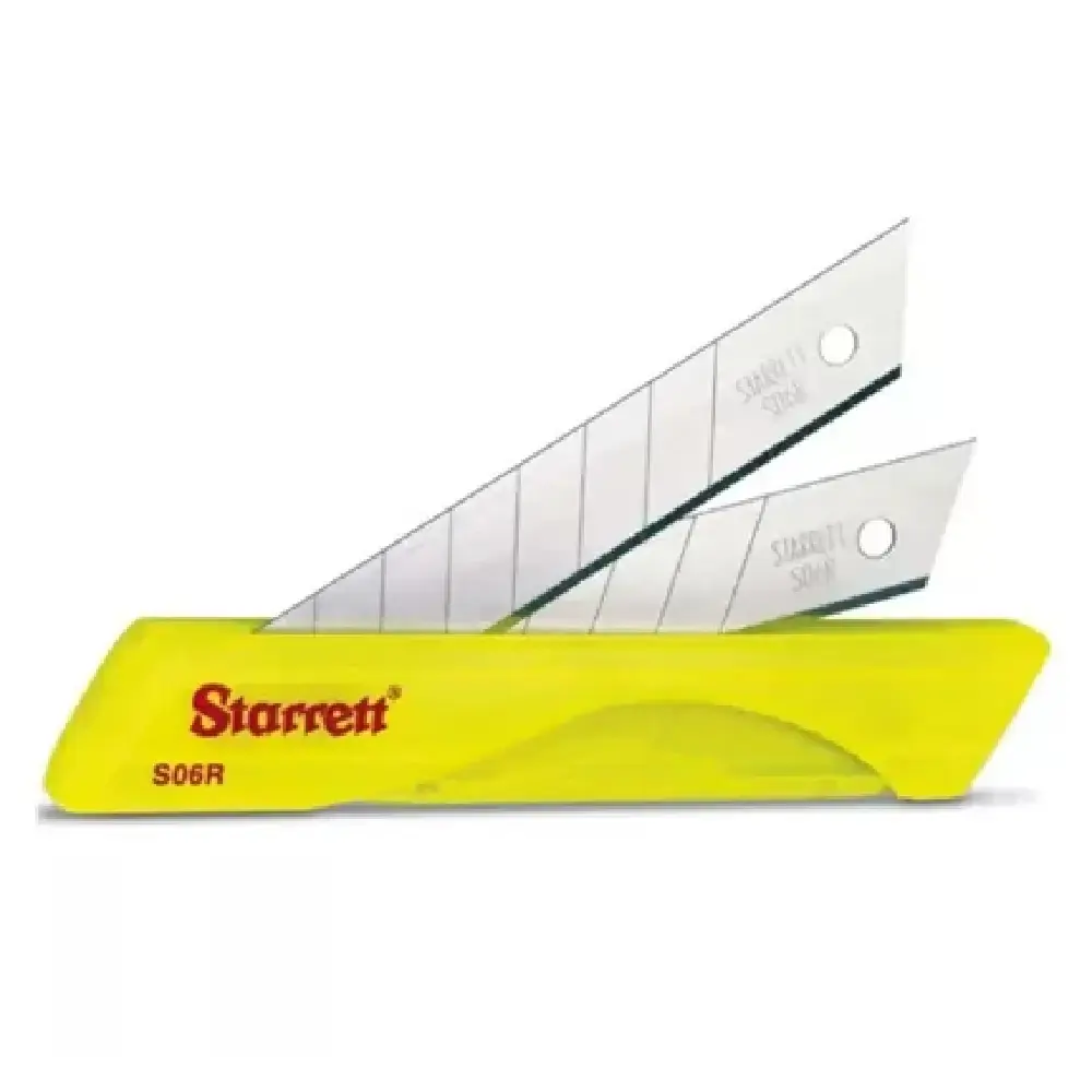 Lâminas para estilete 18MM 10 peças KS06R-1 Starrett — fotografia 3