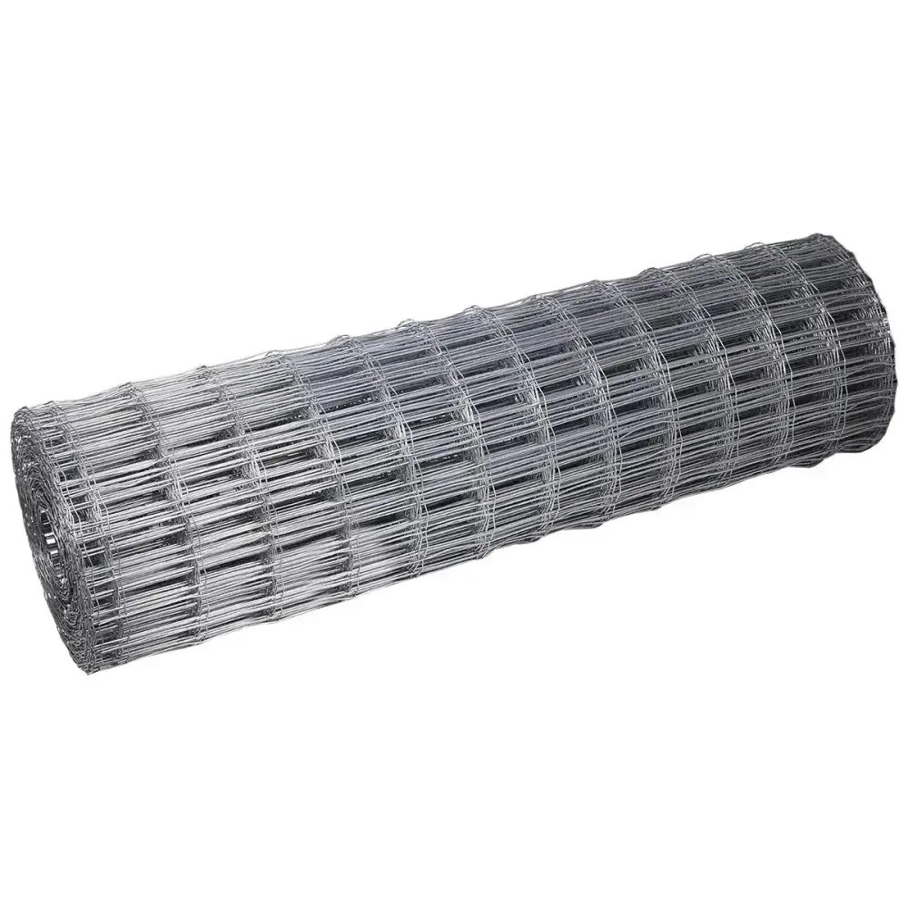 Tela soldada 25M 5X15X2,30MM altura 1,22 Acerosid — fotografia 5