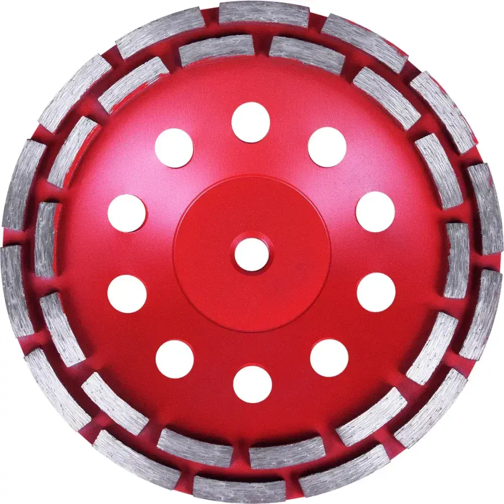 Rebolo diamantado segmentado 7" M14 13200RPM Bumafer — fotografia 5