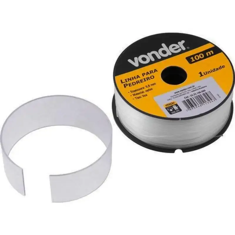 Linha para pedreiro rolo 0.80 x 100 metros Vonder — fotografia 3