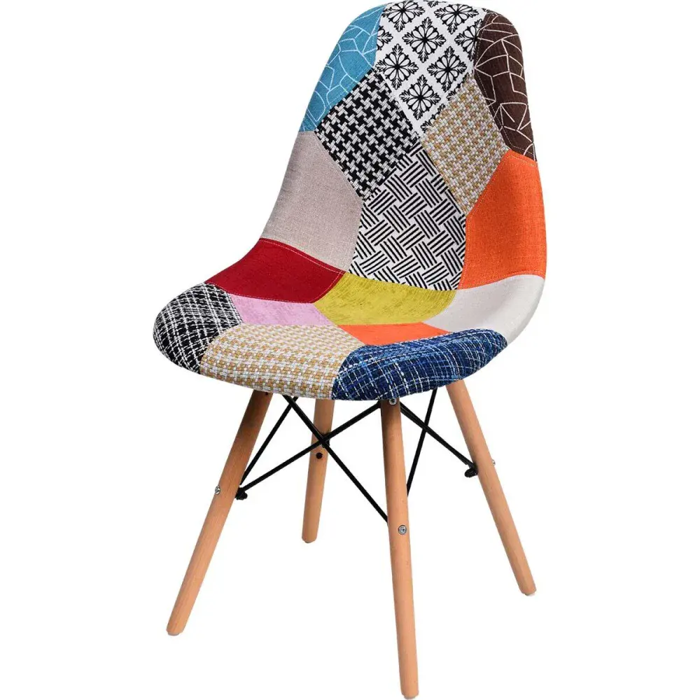 Cadeira eiffel estofada 110KG multicolorida Kala — fotografia de referência