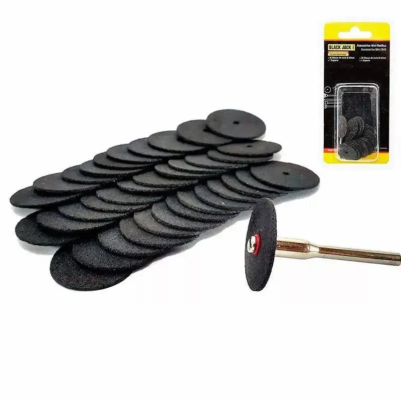 Kit para microrretífica dremel com 37 peças WS37002 black jack