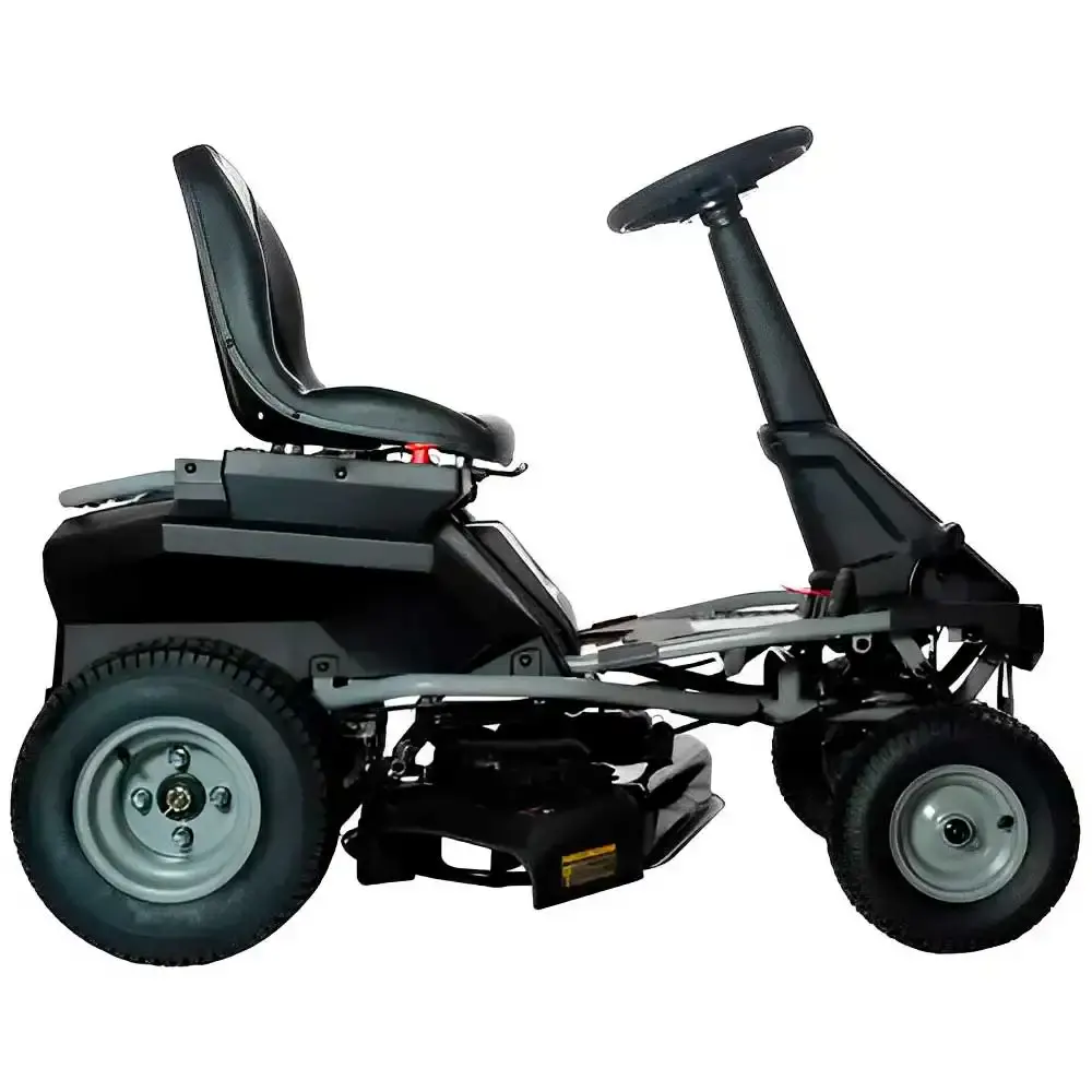 Trator cortador de grama dirigível bateria 50AH saída lateral TRLM30AEB Toyama — fotografia 3