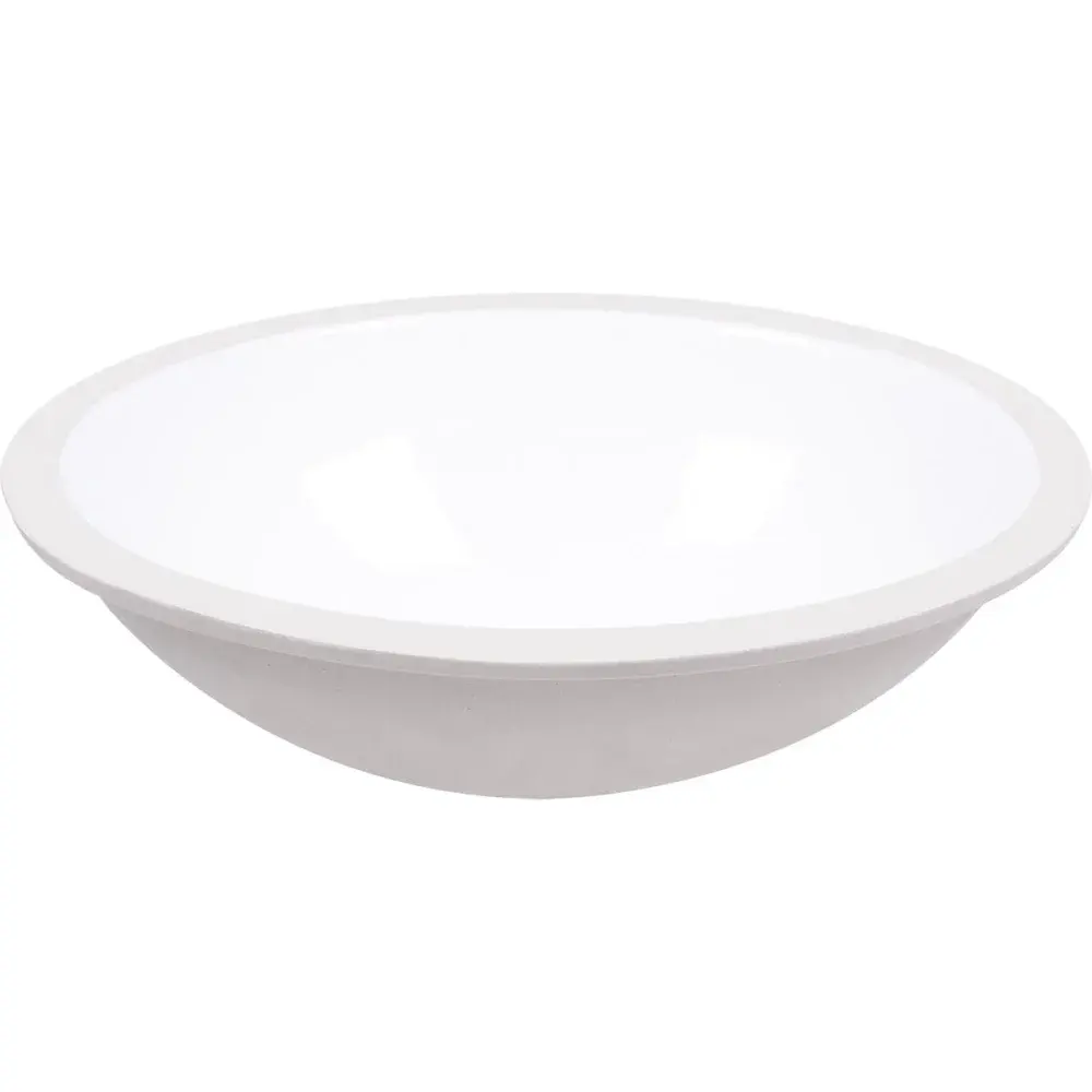 Cuba de embutir oval sem mesa branca Incepa