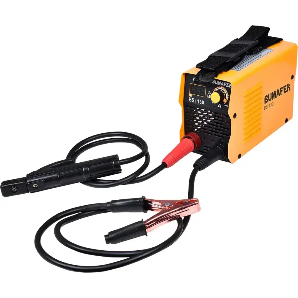Inversora de solda 130A bsi bivolt com máscara Bumafer — fotografia 10