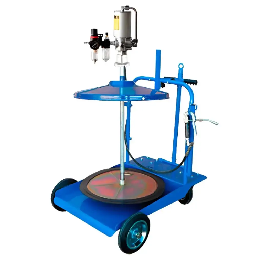 Kit unidade móvel para graxa pneumática 200KG 8888 Bremen — fotografia de referência