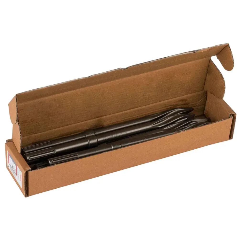 Ponteira cinzel para martelo sds max cinza 400MM Bosch — fotografia de referência