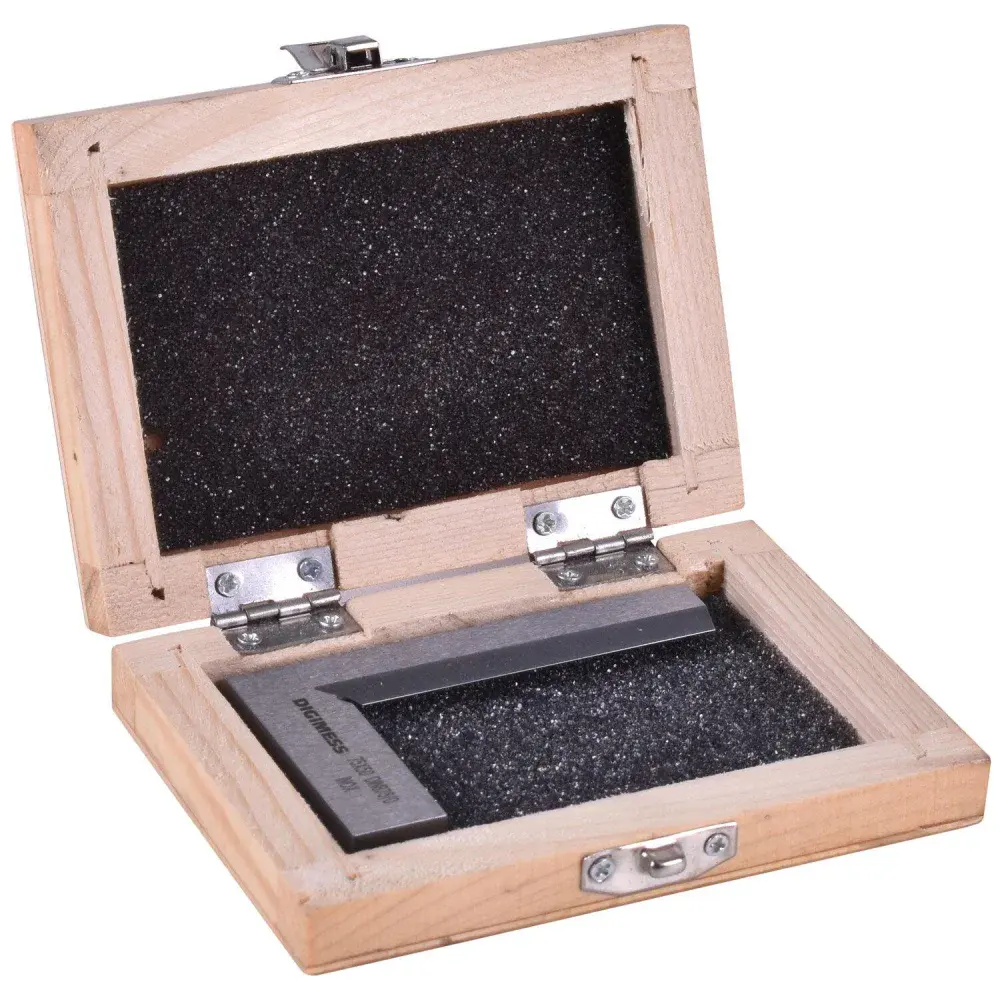 Esquadro aço inox com fio classe 0 100X70MM 170006 Digimess — fotografia 4