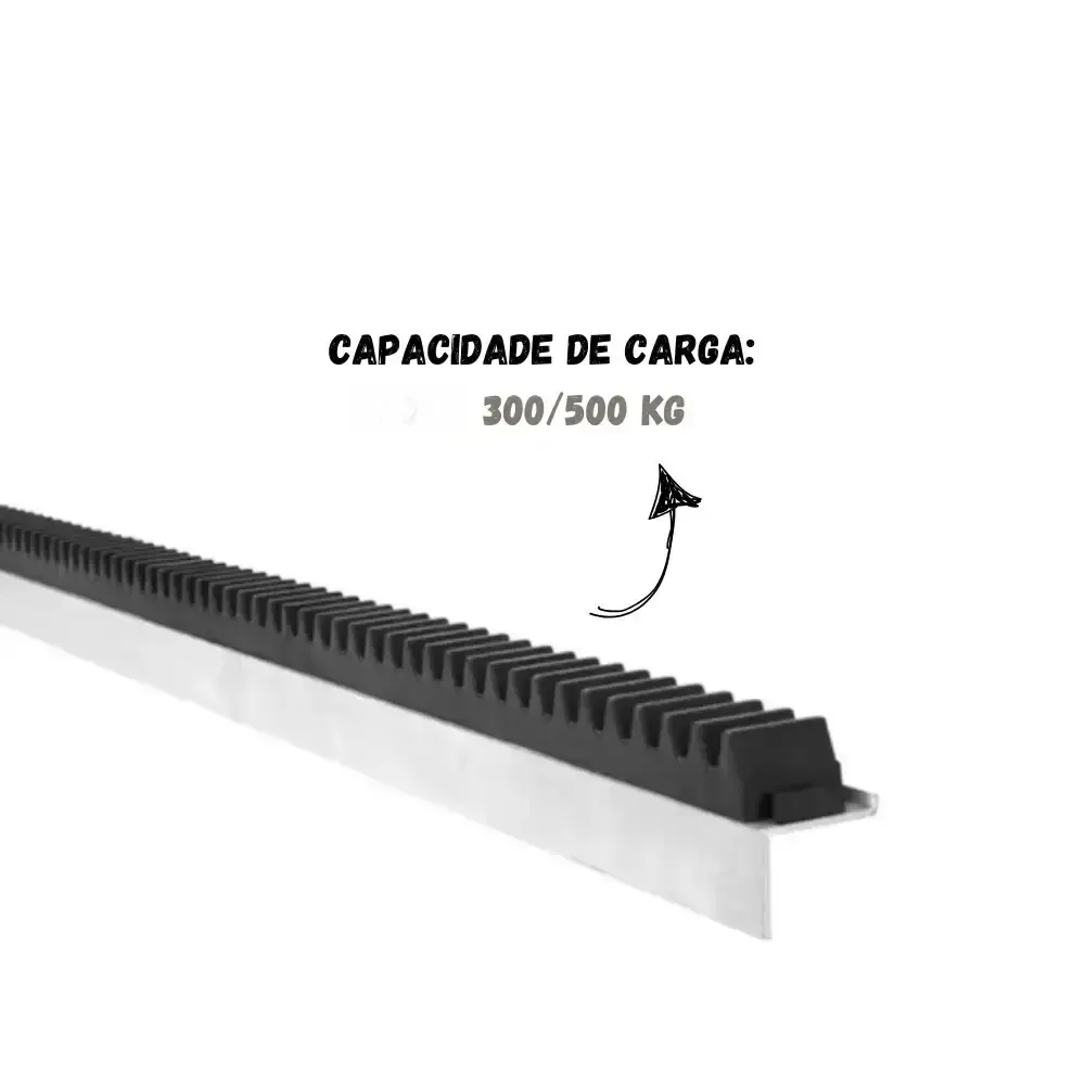 Cremalheira para portão eletrônico 300/500 KG com 1,5 metro 95-0143 Venti-delta — fotografia 5