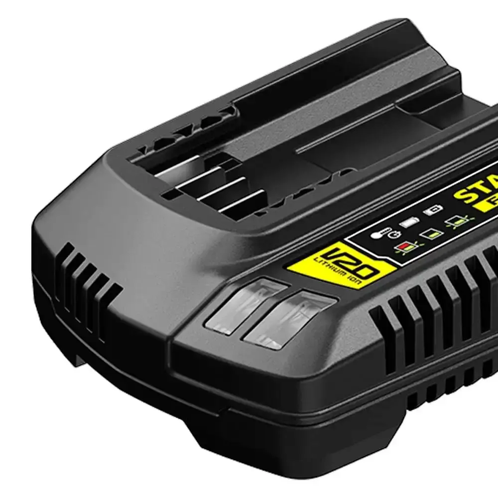 Carregador de bateria 20V bivolt SC125-BR Stanley — fotografia 4