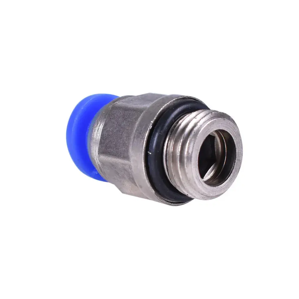 Conexão rápida reta macho 1/4" x 12 mm bsp PC12G02 Conecfit — fotografia 4