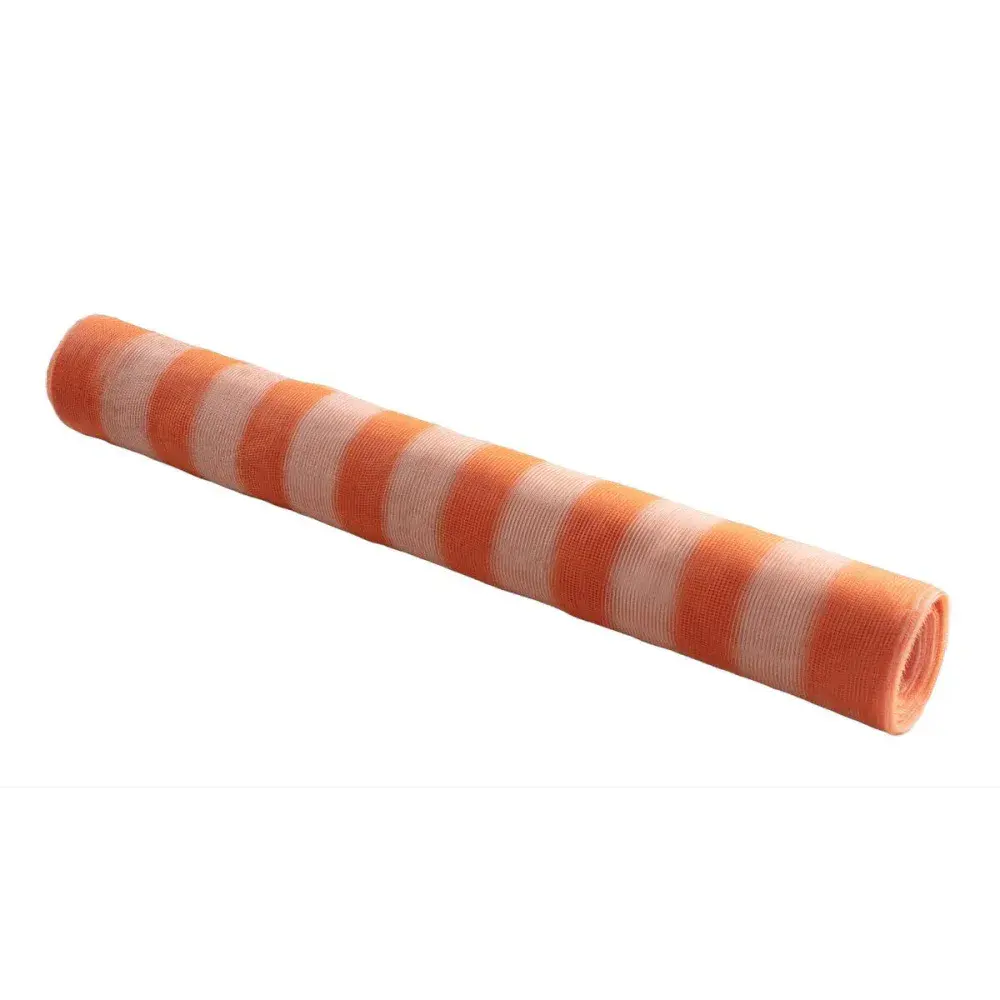 Tela de sinalização 1,20M x 50M laranja/branco da Kala