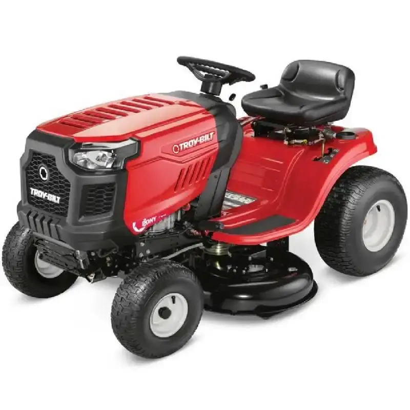 Trator para cortar grama 19.5HP à gasolina 4T 547CC bomba de óleo troy-bilt — fotografia 2