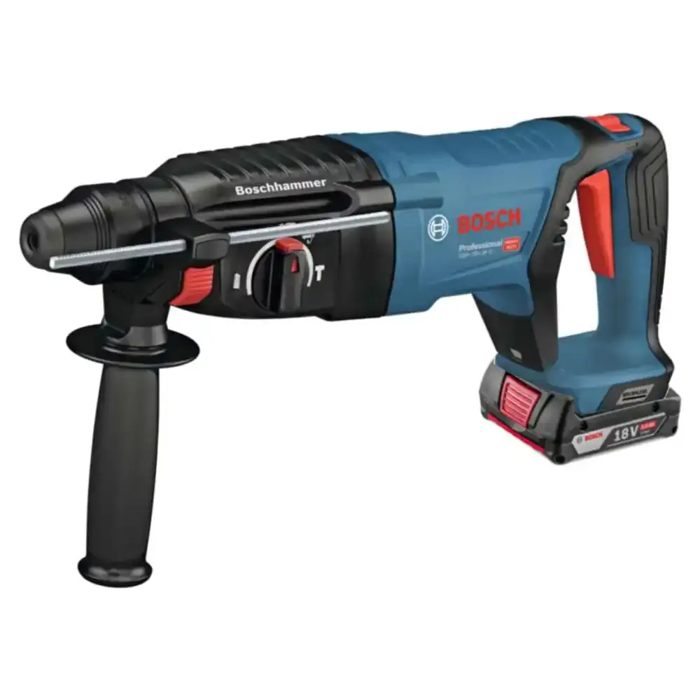 Martelete rompedor sds-plus 18V GBH 18V-26 d com bateria Bosch — fotografia de referência