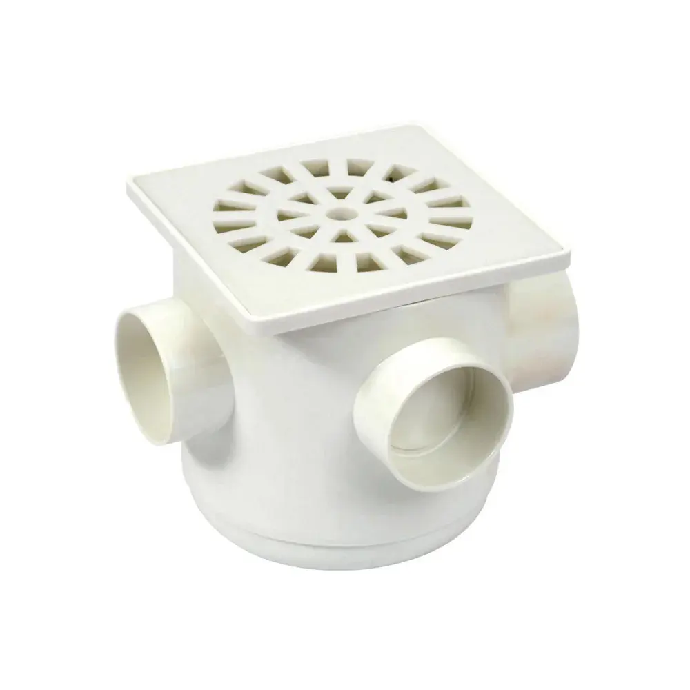 Caixa sifonada pvc Herc quadrada 100X100X40