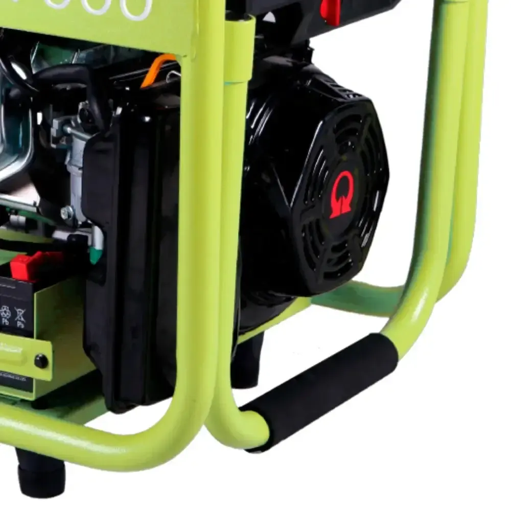 Gerador de energia à gasolina 6,6 KVA 4T com AVR e bateria PX7000 bivolt Pramac — fotografia 5