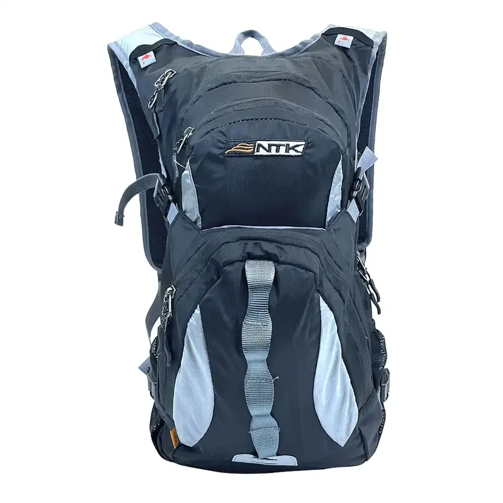 Mochila daypack 20L uso diário naomi preto e cinza Nautika — fotografia 5