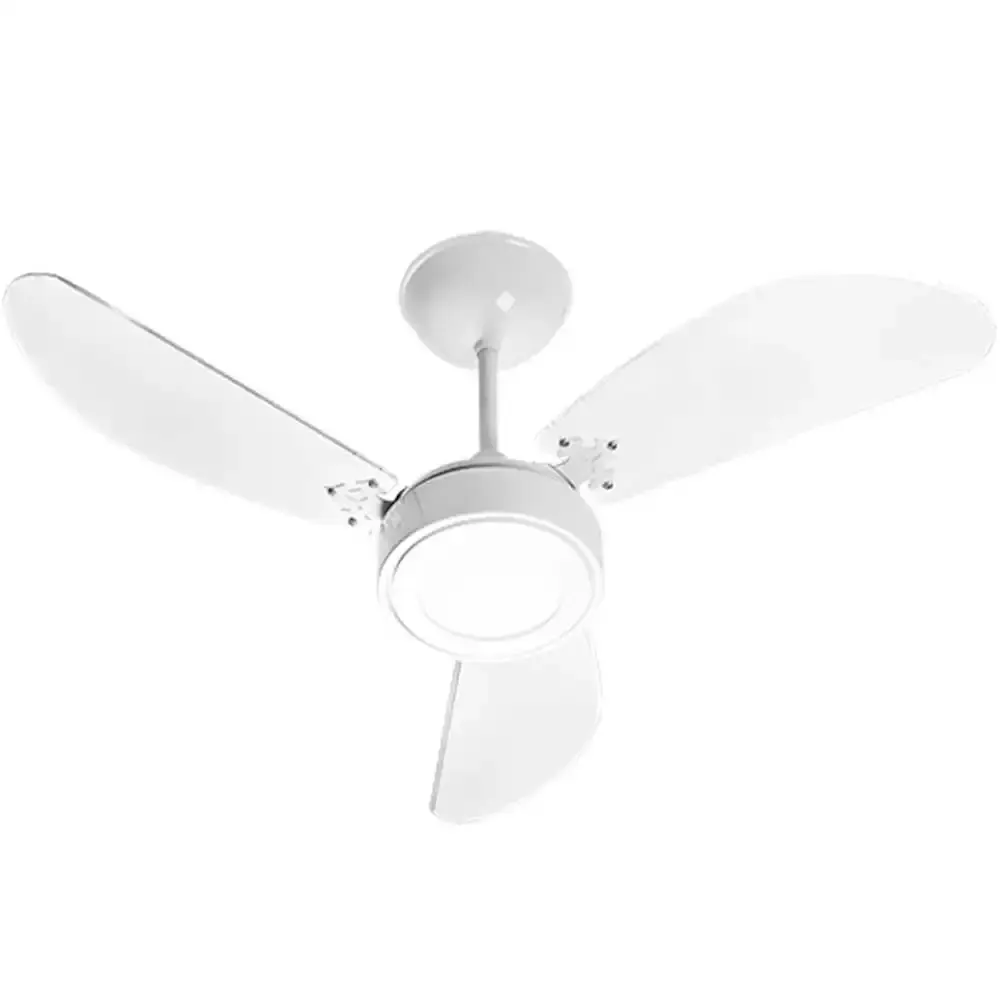 Ventilador de teto new light LED 130W 3 pás branco Venti-delta 110 V