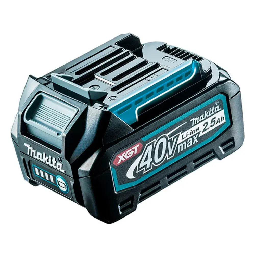 Bateria xgt BL4025 2.5AH 40V com led indicador Makita — fotografia de referência
