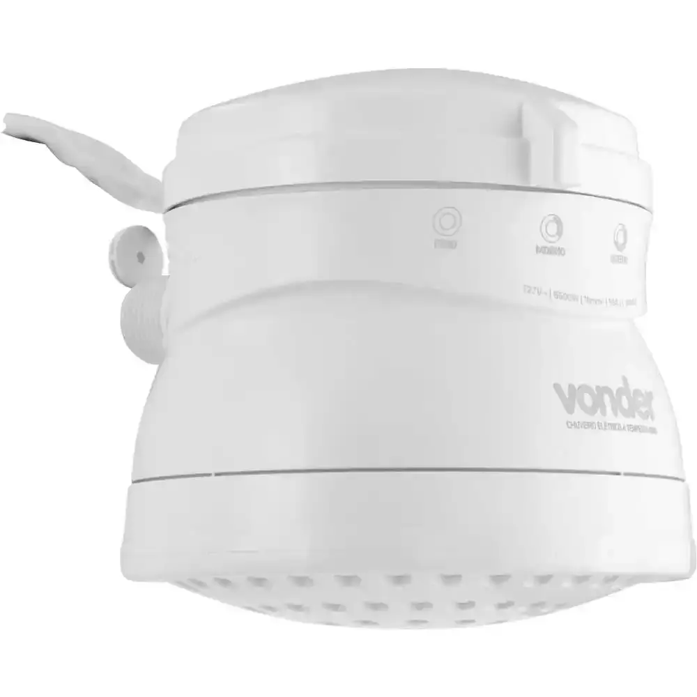 Ducha 4 temperaturas 5500W 127V branca Vonder — fotografia 6