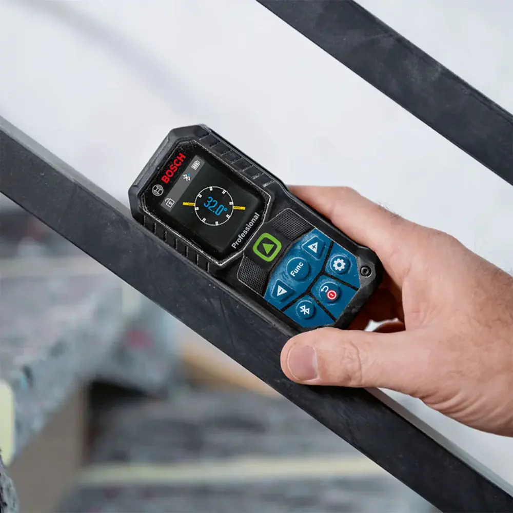 Trena laser verde Bosch glm 50-27 cg com bluetooth — fotografia 11