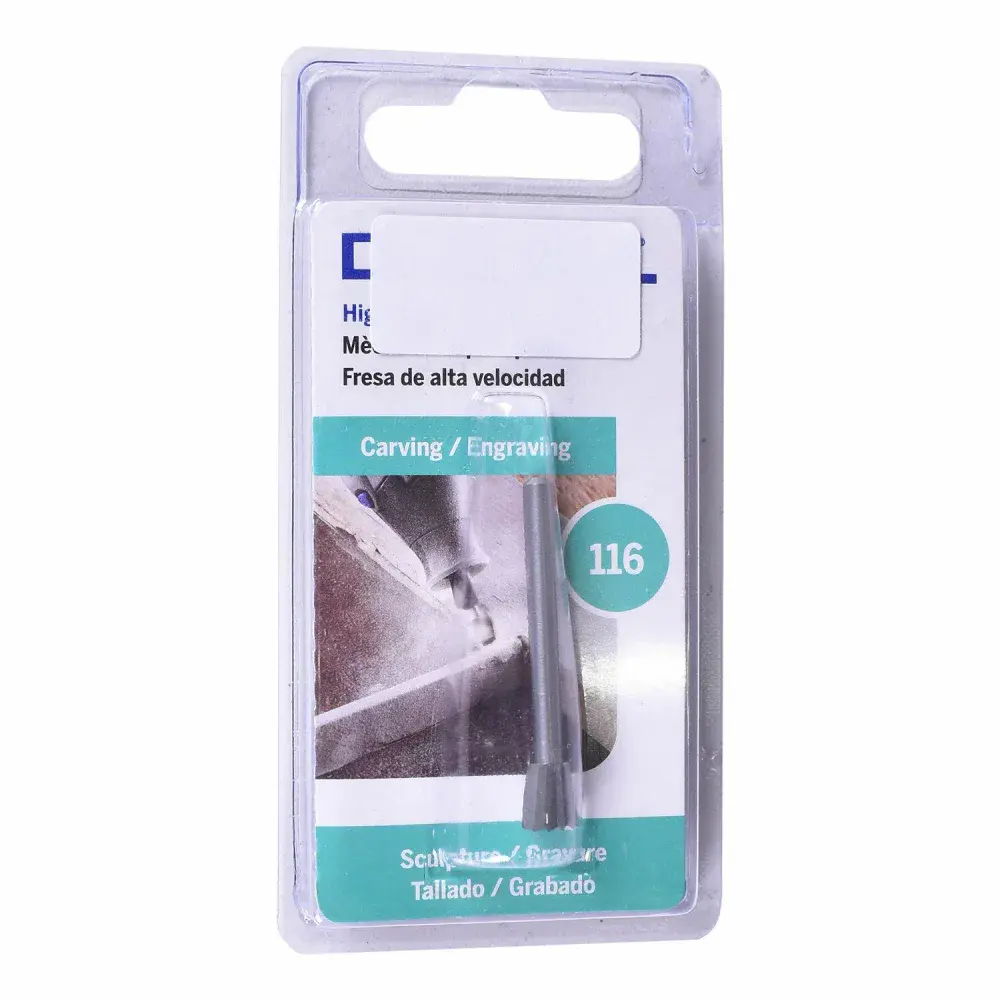 Escariador tipo trapézio 1/4 de alta velocidade 116 Dremel
