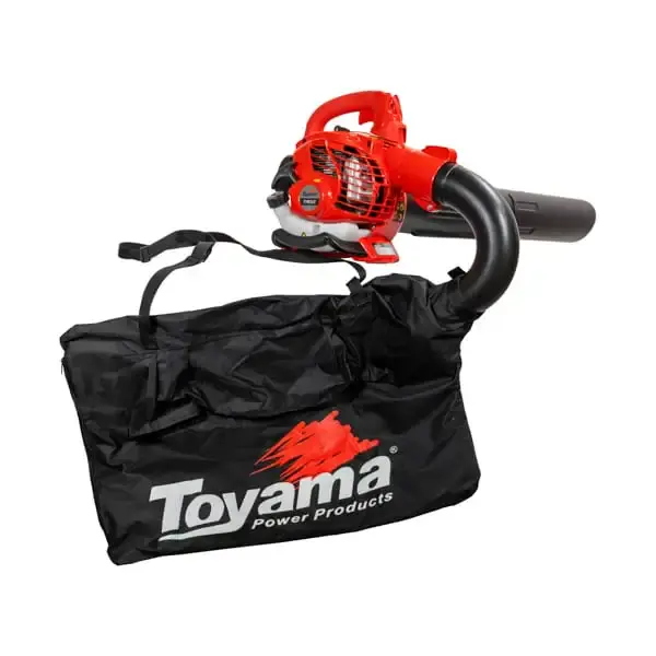 Soprador aspirador de folhas gasolina 25,4CC TVB26X Toyama — fotografia 5