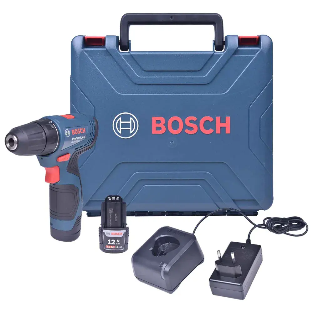 Parafusadeira / furadeira 12V gsr 120-LI Bosch bivolt — fotografia de referência